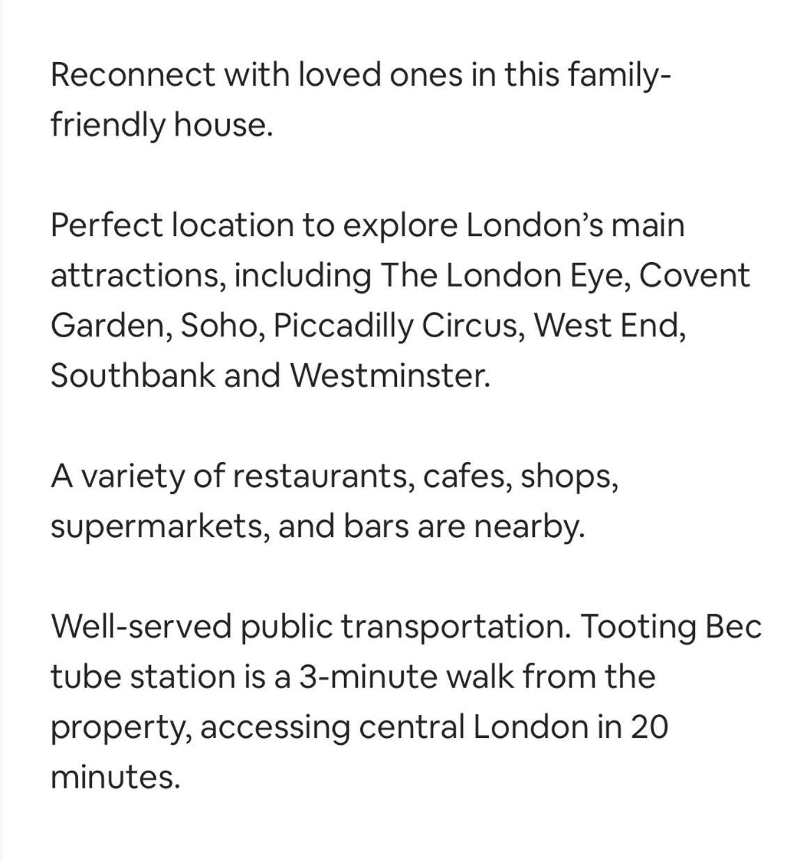 Lovely 3-Bed 20 Minutes To Central 伦敦 外观 照片